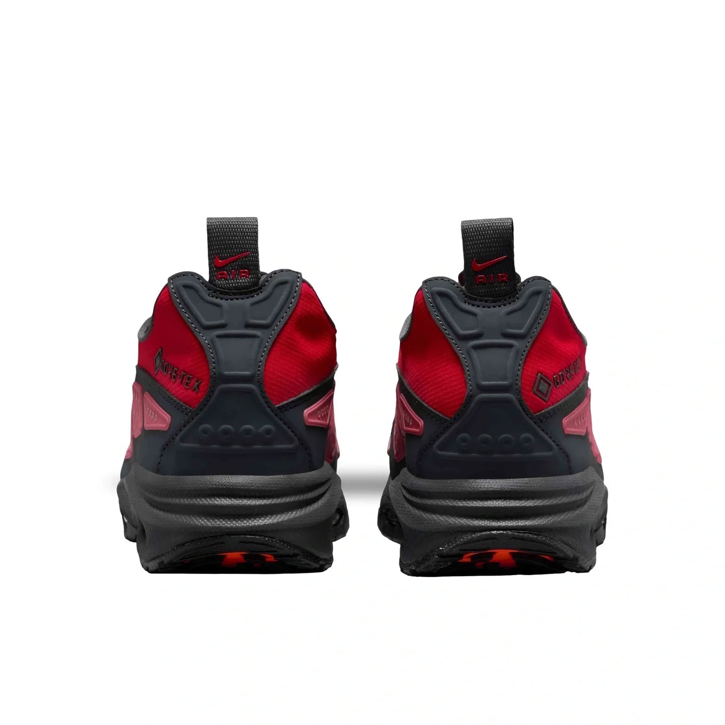 Air Max SNDR GORE-TEX in Hyper Crimson and Smoke Grey.