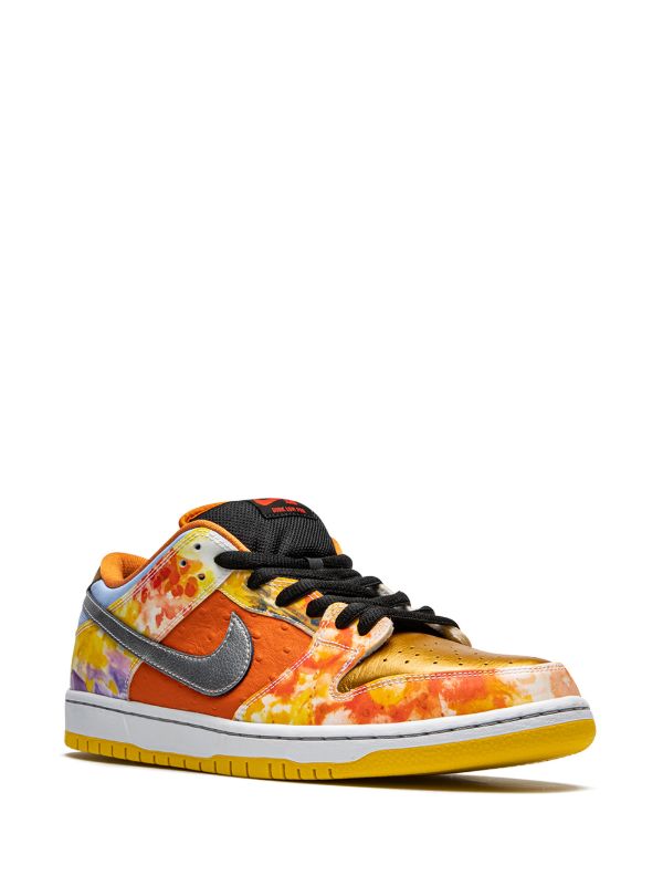 Nike SB Dunk Low "Street Hawker" sneakers, designed in collaboration with artist Jason Deng to honor Chinese street food culture.
