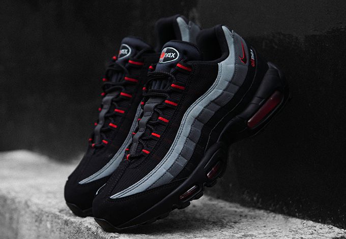 Nike Air Max 95 Black University Red