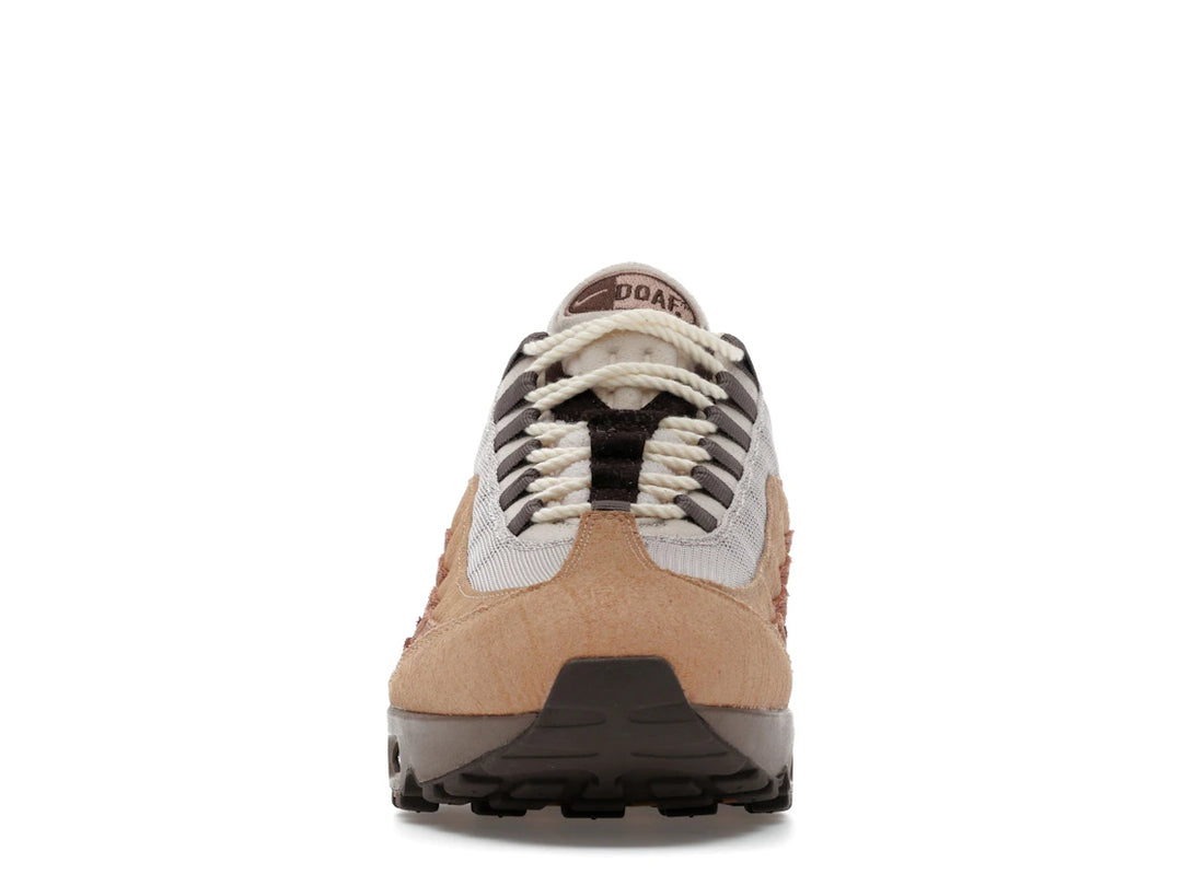 Nike Air Max 95 "Lumber Yard" sneakers, a collaboration with Ducks of a Feather (DOAF).
